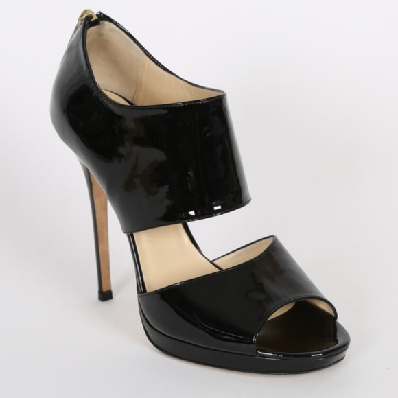 Jimmy Choo Shoes - Jimmy Choo Heels Private Patent Leather Back Zip